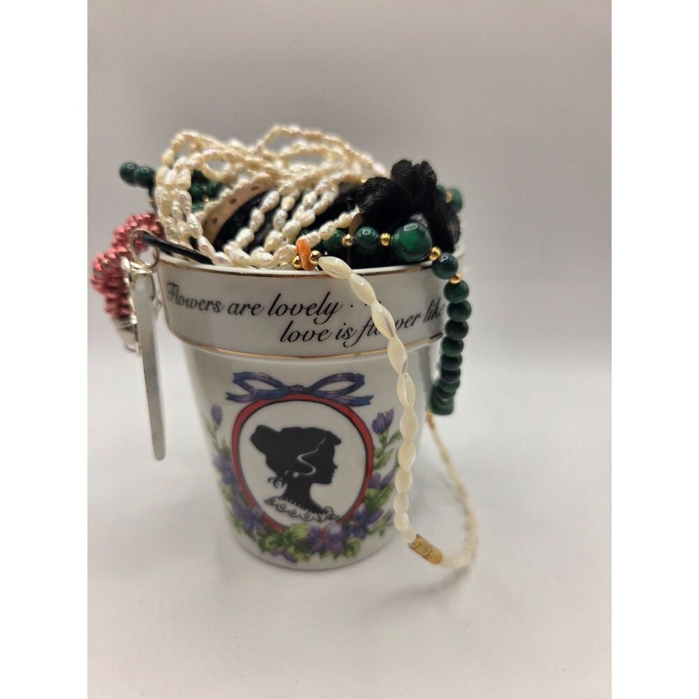 J18. Mystery Jewelry Jar or Planter